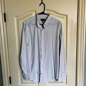 Express Performance Button Down - Extra Slim Fit Large